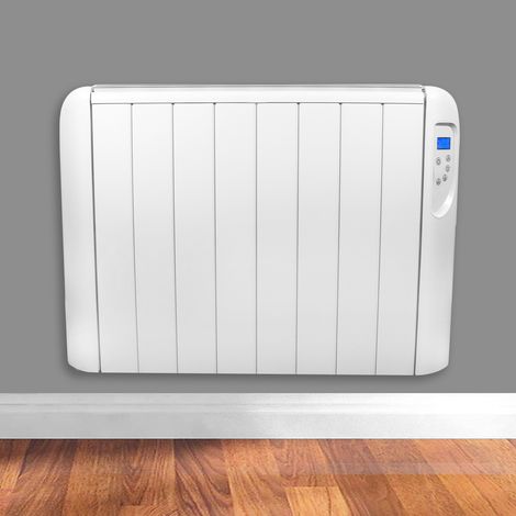 Futura 2000W Eco Panel Heater 24/7 Timer Wall Mounted Lot 20 Low Energy Electric Heater (1/5)