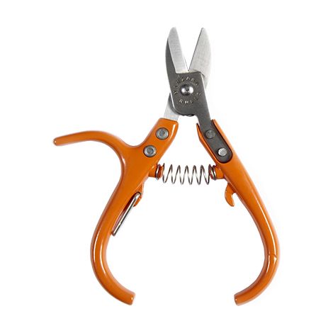 Orange M01-AM Aluminium Nules Kurze Schere (1/2)