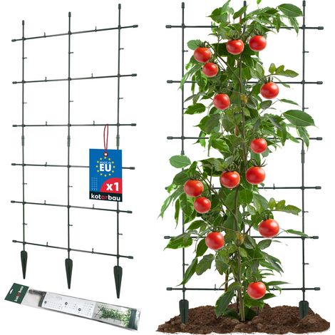 KOTARBAU® Tuteur Plante Grimpante, Trellis 60 x 120 cm en PVC , Treillis pour Plantes Grimpantes, Vert (1/5)