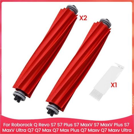 Brosse Principale pour Roborock Q Revo S7 S7 plus S7 MaxV S7 MaxV plus S7 MaxV Ultra Q7 Q7 Max Q7 Max plus Q7 Maxv Q7 Maxv Ultra (1/4)