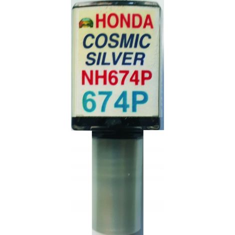 Retoque de pintura para coches Honda Cosmic Silver NH674P PARA ARAÑAZOS 10M (1/5)