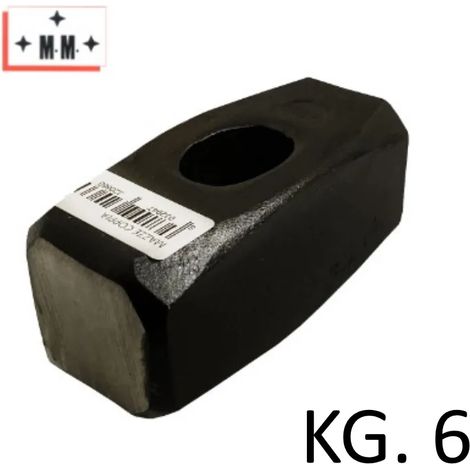 MAZZA A COPPIA KG.6 SENZA MANICO