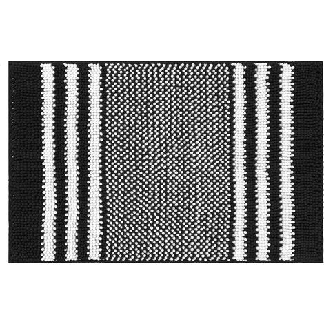 Tapis de bain - ultra doux, très absorbant - 40 x 60 cm - lavable en machine (1/5)
