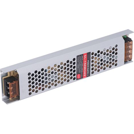 Alimentation LED ultra-mince, entrée 110-240 V CA, convertisseur de puissance 24 V 6,25 A 150 W pour éclairage (1/5)