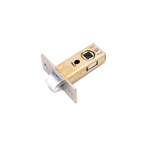 Loquets de porte tubulaires en acier inoxydable avec mortaise plate 30 mm pour salle de bain et indicateur pour poignée à levier sans vis (1/3)