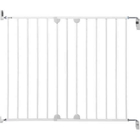 Barrière de sécurité murale extensible en métal 62-102 cm – Ouverture facile d'une main – Pour portes et escaliers – Safety 1St (1/10)