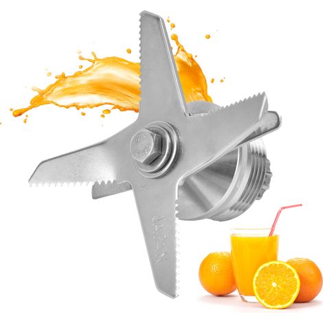 Ensemble de lames en acier inoxydable 6 feuilles élargies pour centrifugeuse Vitamix - Pièces de rechange (1/5)