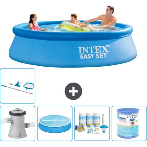 Intex Piscina Easy Set Rotonda - 305x76 cm - 8-pezzi  S30906 (1/5)