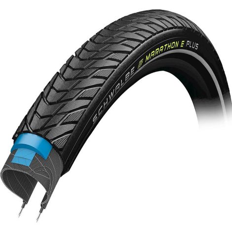 Pneu Vélo électrique Anti-crevaison 28 Pouces - Protection Dualguard Renforcée - Schwalbe (1/2)