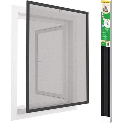 easy-life Mosquitera moderna antracita para ventana