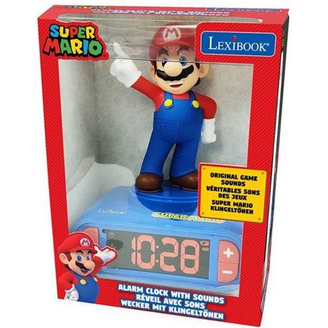 Orologio Sveglia Lexibook RL800NI Super Mario Bros™