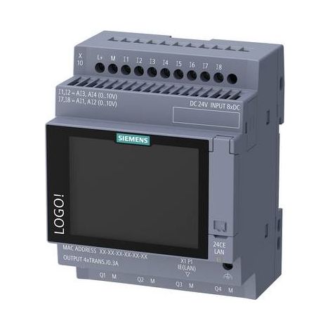 Siemens Logo 9 6ED1052-1CC08-0BA3 Module de commande 24 V/DC