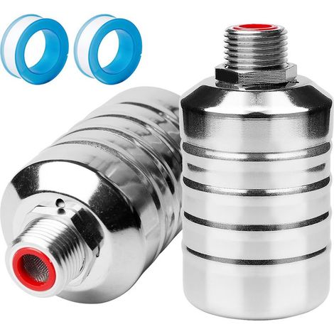 Vanne A Flotteur Entièrement Automatique,Lot De 2 Valve DCommande De niveau D'eau Automatique,Valve De Contrôle Du Niveau D'Eau,Régulateur De Niveau D'eau Automatique Pour Piscines,Châteaux D'eau (1/5)