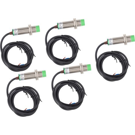 5er-Pack NPN-Näherungssensoren (normalerweise geschlossen), DC 6–36 V Endschalter, Automatisierungszubehör-Set (1/5)