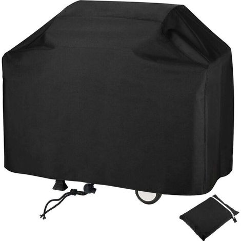 Strapazierfähige Grillabdeckung aus 210D Oxford-Gewebe, Schutz für Gasgrills, Grillhausabdeckung, geeignet für Gas-, Holzkohle- und Campinggrills, wasser-, UV-, wind-, feuchtigkeits- und staubabweisen
