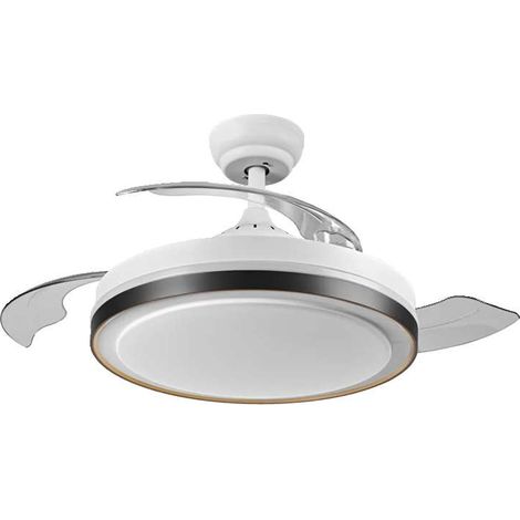 Osram Ventilatore da Soffitto Retrattile 1070 66W Bianco con Pale a Scomparsa (1/5)