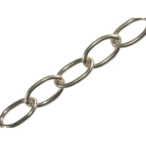 Faithfull 1.8mm x 10m Chrome Oval Chain (Model FAICHOC18) (1/3)