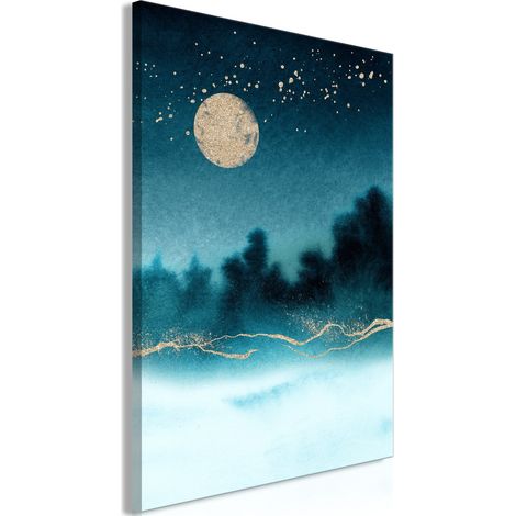 Tableau Hazy Moon (1 Part) Vertical - 80 x 120 cm (1/4)