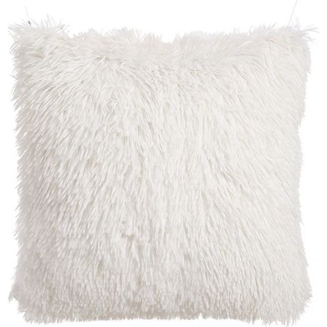 Housse de coussin double face en velours doux et confortable, style peluche cristal, pour canapé, lit ou autre chambre. (1/5)