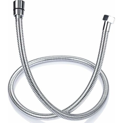 Tubo flessibile doccia antitorsione in acciaio inox da 1,5 m, attacco universale standard G 1/2, accessorio per il bagno, adatto a tutti i soffioni doccia
