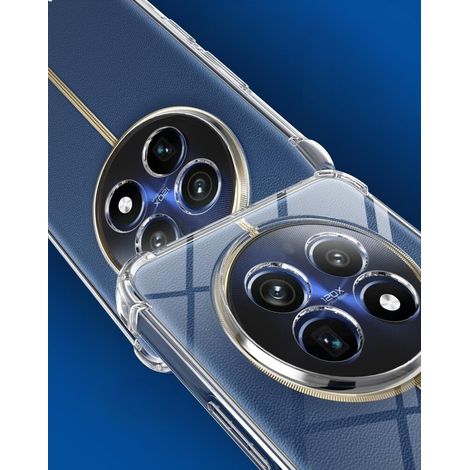 Custodia per Realme 12, resistente alle cadute, trasparente (1/4)