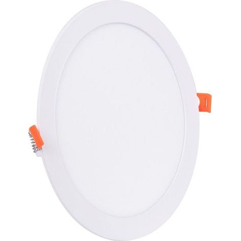 Downlight LED rond extra-plat 20W blanc neutre Ø 225mm - Éclairage uniforme 1490 lm (1/5)