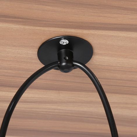 Suspension industrielle vintage à 8 têtes pour luminaires de plafond (1/5)