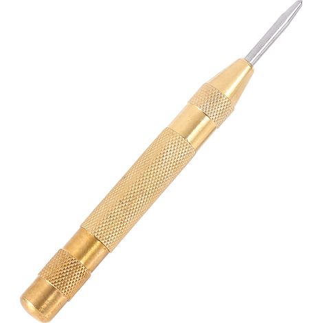 Pointeau de centrage semi-automatique de 127 mm (5 pouces), poinçon haute dureté, brise-vitre, pointeau de centrage automatique.