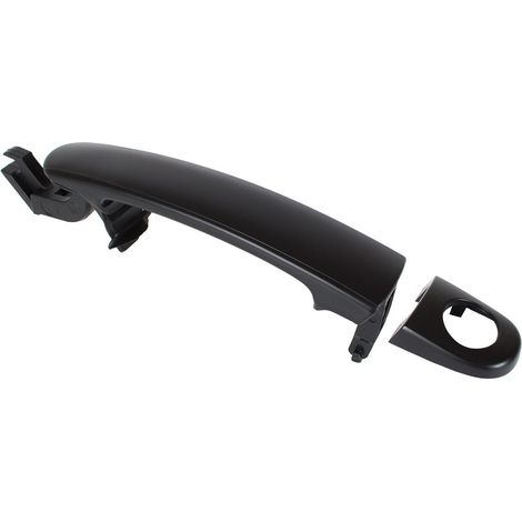 VW Golf V 03-09 Schwarzer Außentürgriff mit Loch vorne links