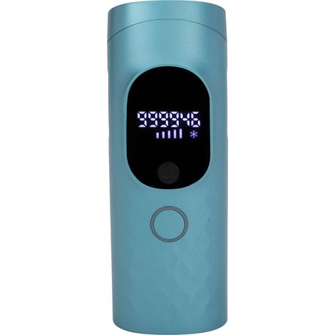Épilateur IPL à domicile, lumière pulsée indolore avec refroidissement glacial, appareil d'épilation pour homme et femme, bleu, 110-240V, prise UE (1/5)