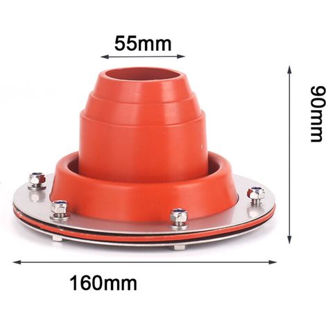 Kit de montaje para hornillo de tienda de campaña: tubo de chimenea de metal y silicona flexible resistente a altas temperaturas, dispositivo anti-quemaduras incluido.