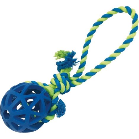 Jouet pour chien Gloria Grille Coton Caoutchouc (9 cm) (9 x 30 cm) (1/5)