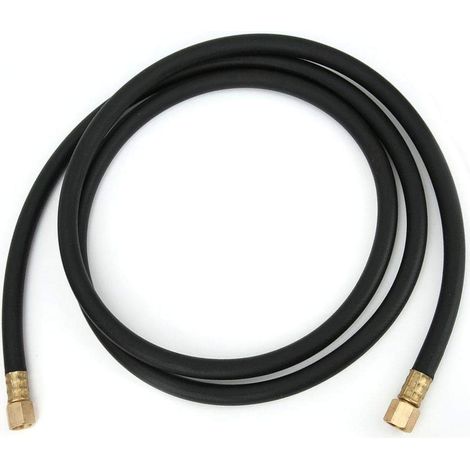 Tuyau de gaz inerte Argon Azote Tuyau d'air comprimé 1/4 pouce écrou de joint soudé(2.0m) (1/5)