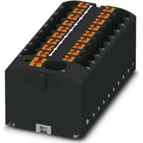 Phoenix Contact 3273388 Blocco distribuzione Nero 8 pz. (1/4)