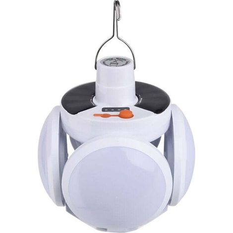 LED-Campinglaterne, einstellbare Helligkeit, wasserdichte Campinglampe, tragbare wiederaufladbare LED-Lampe