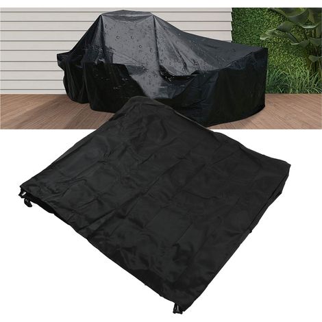 Housse de protection en tissu Oxford 420D en forme de L pour équipements industriels, housse de protection imperméable et anti-poussière. (1/5)