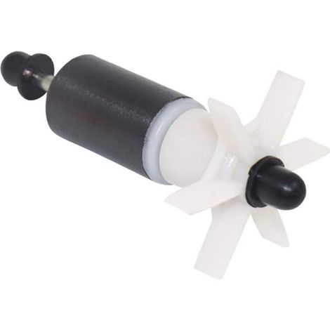 Rotore di ricambio per filtro ceramico, piccolo, silenzioso, rimovibile, per filtro acquario, strumento di manutenzione della pompa. (1/5)