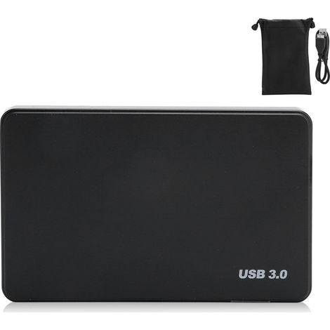 Disque dur externe portable 2,5 pouces 80 Go HDD mobile noir pour ordinateur portable PC (1/5)