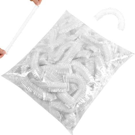100 Pièces Film Alimentaire Reutilisable,Ecobag Couvre Plat,Sac de Conservation Alimentaire,Couvre plat elastique pour Conservation Fruits et Légumes pour Garder Les Aliments Frais (1/5)