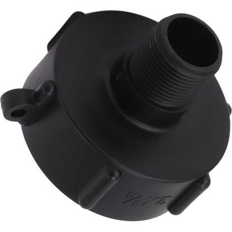 Raccord étanche 2 pouces pour réservoir d'eau IBC Container, adaptateur pour tuyau d'arrosage, filetage fin européen. (1/5)
