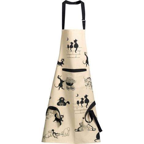 grembiule 72 x 85 cm beige 3 gatti - Dubout - Winkler