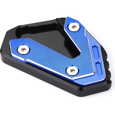 (SANS LOGO BLEU) Compatible avec SUZUKI 1000 GSXR1000 GSX-R1000R gsxr 1000 r Accessoires moto Extension de béquille latérale Agrandisseur de béquille Maxpower (1/4)