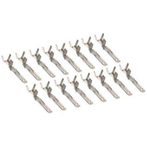 Pack de 100 cosses à sertir 2.8mm – Connecteurs ISO mâles – Section 0.5 à 1mm² – Plaquage doré pour connexion fiable (1/2)
