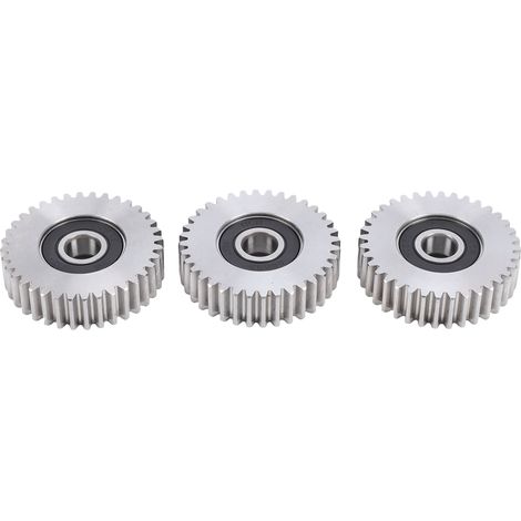 Lot de 3 engrenages planétaires pour vélo électrique, compatibles avec les moteurs BAFANG 500W-750W, 36 dents, 35 x 10 mm, roulements de 8 mm (1/5)