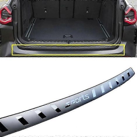 Protections de pare-chocs arrière 25-26 pour BMW X3 2018-2024, accessoires auto, seuils de porte et de coffre 2025 (1/5)