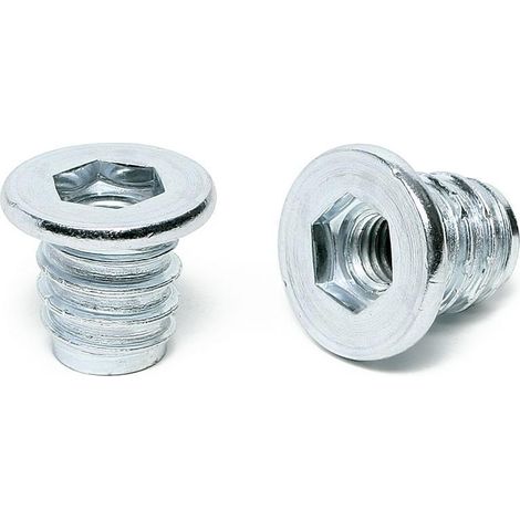tuerca emb.c/ancha allen 10 m8x17 zincado izquierda rosca a izquierda. material:hierro zn.-