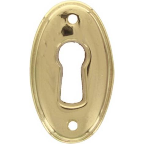 50 x BOCCHETTA OTTONE 30625 22X37 MM ORO LUCIDO