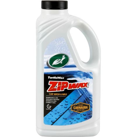 shampoo cera auto turtlewax "zip wax" 1000ml