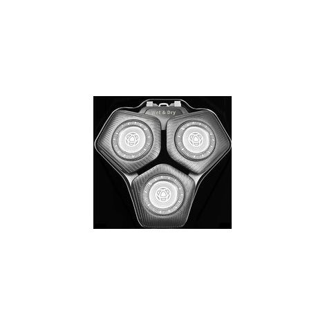 Têtes de rasage SH71/50 pour rasoirs Philips séries S5000, S7000, SH60/70 et SH71/50 (gris)