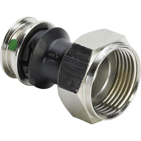 Viega Raxinox-Anschlussverschraubung, d 16mm, G 1/2 Stahl nichtrostend Modell 4463, 724269 (1/2)